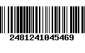 Código de Barras 2481241045469