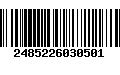 Código de Barras 2485226030501