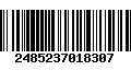 Código de Barras 2485237018307