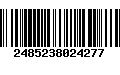 Código de Barras 2485238024277