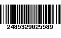 Código de Barras 2485329025589