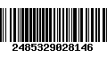 Código de Barras 2485329028146