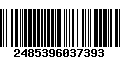 Código de Barras 2485396037393