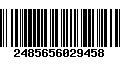 Código de Barras 2485656029458