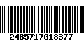 Código de Barras 2485717018377