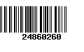 Código de Barras 24860260