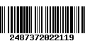 Código de Barras 2487372022119