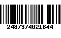 Código de Barras 2487374021844