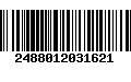 Código de Barras 2488012031621