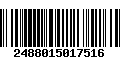 Código de Barras 2488015017516