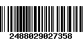 Código de Barras 2488029027358