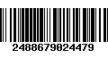 Código de Barras 2488679024479