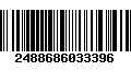 Código de Barras 2488686033396