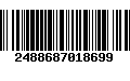 Código de Barras 2488687018699