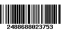 Código de Barras 2488688023753