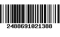 Código de Barras 2488691021388