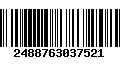 Código de Barras 2488763037521