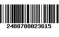 Código de Barras 2488788023615