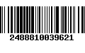 Código de Barras 2488810039621