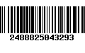 Código de Barras 2488825043293