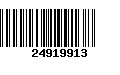 Código de Barras 24919913