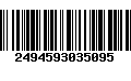 Código de Barras 2494593035095