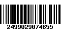 Código de Barras 2499029074655