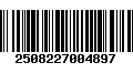 Código de Barras 2508227004897