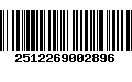 Código de Barras 2512269002896