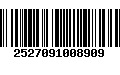 Código de Barras 2527091008909