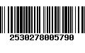 Código de Barras 2530278005790