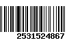 Código de Barras 2531524867