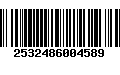 Código de Barras 2532486004589