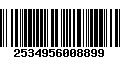 Código de Barras 2534956008899