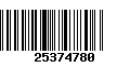 Código de Barras 25374780