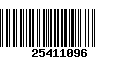 Código de Barras 25411096