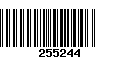 Código de Barras 255244