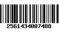 Código de Barras 2561434007488