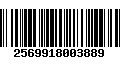 Código de Barras 2569918003889