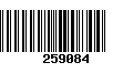 Código de Barras 259084