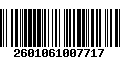 Código de Barras 2601061007717