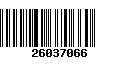 Código de Barras 26037066