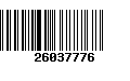 Código de Barras 26037776