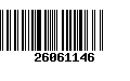 Código de Barras 26061146