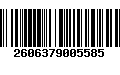 Código de Barras 2606379005585