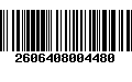 Código de Barras 2606408004480