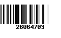 Código de Barras 26064703