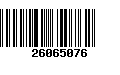 Código de Barras 26065076