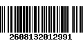 Código de Barras 2608132012991