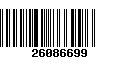 Código de Barras 26086699